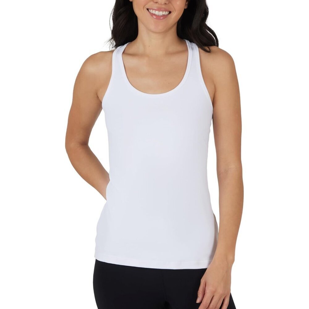 Women’s Lightweight Racerback Yoga Tank Top Quick Dry Sleeveless Activewear - Picture 2 of 6